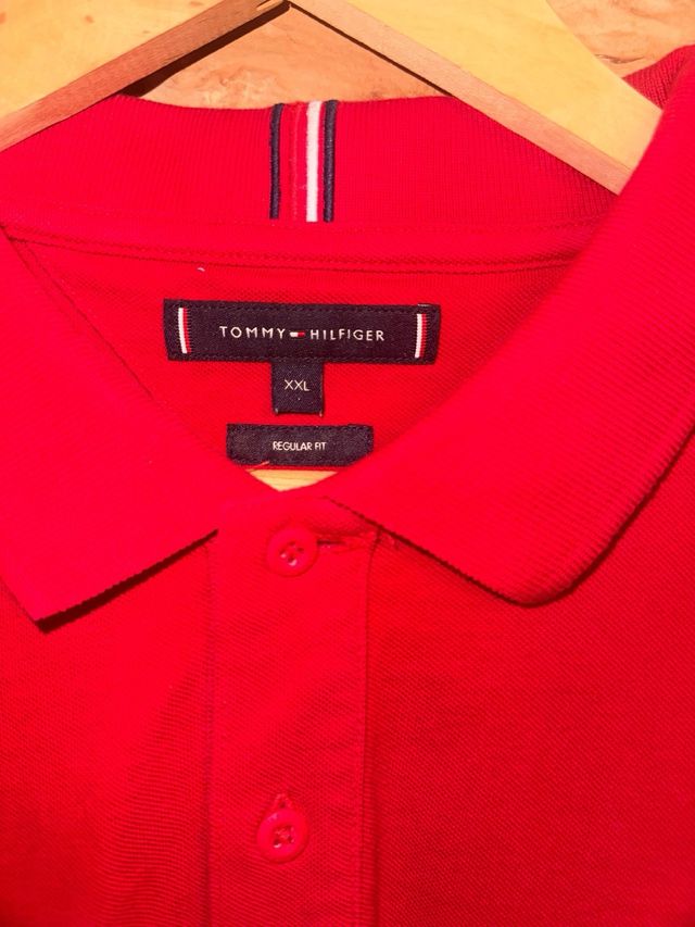 Polo Tommy Hilfiger Rojo