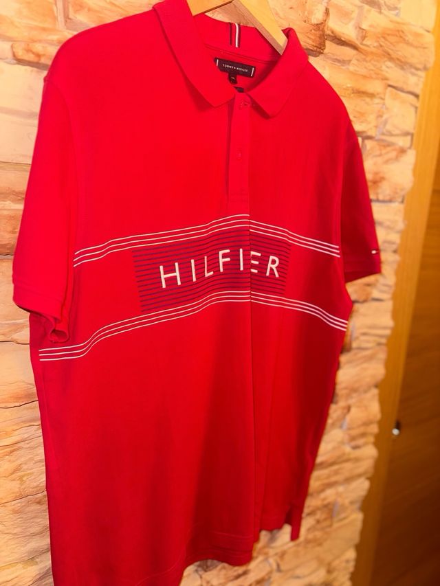 Polo Tommy Hilfiger Rojo