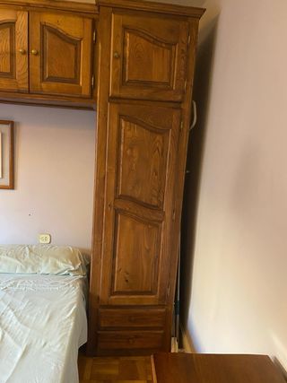 Mueble habitación puente roble