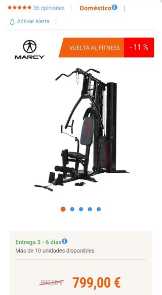 Máquina multi-estación Marcy