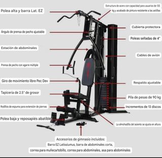 Máquina multi-estación Marcy