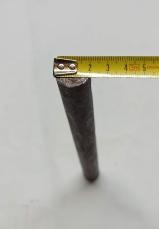 2 Pomelli Letto Ottone Ferro Battuto