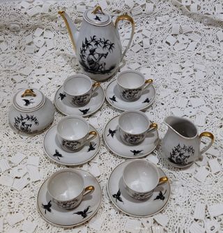 Juego café Limoges 1950