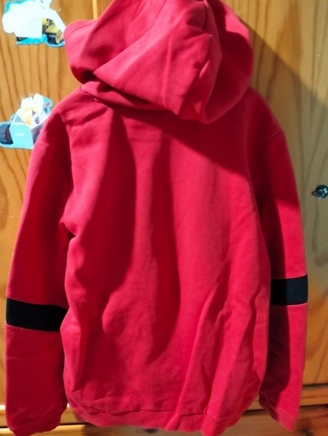 Sudadera Puma roja niño