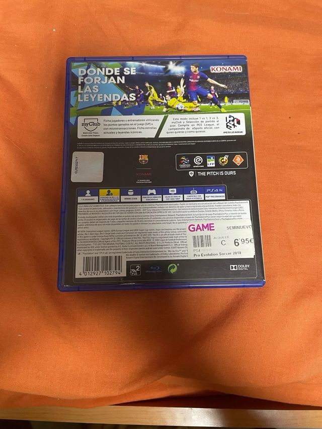 PES 2018 PS4 (PlayStation 4)