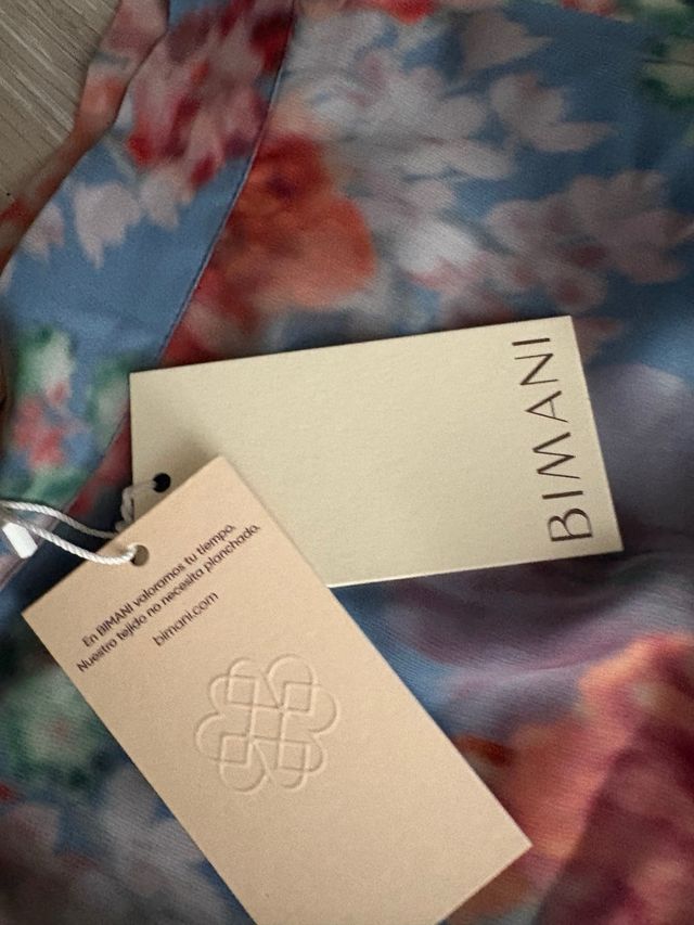 Falda Bimani modelo Wave print sky - sin estrenar