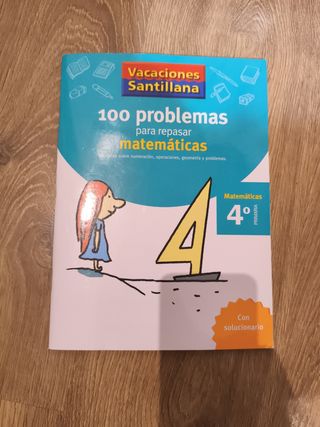 VACACIONES SANTILLANA 4 PRIMARIA 100 PROBLEMAS ...