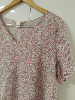 Blusa HM floral XXL