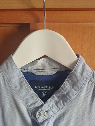 Camisa Springfield azul - Talla L