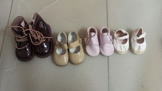 Pack 4 zapatos bebé niña
