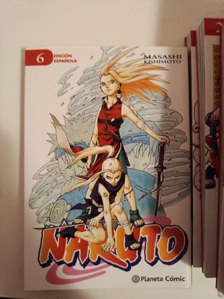 Naruto nº 01, 02, 03, 04, 05, 06/72