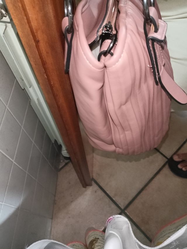 Borsa Antonio B plissettata rosa