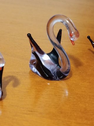Cigni Murano vetro soffiato