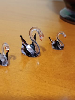Cigni Murano vetro soffiato