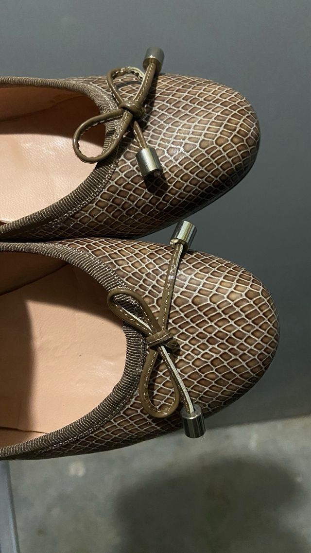 Bailarinas piel marrón Pretty Ballerinas