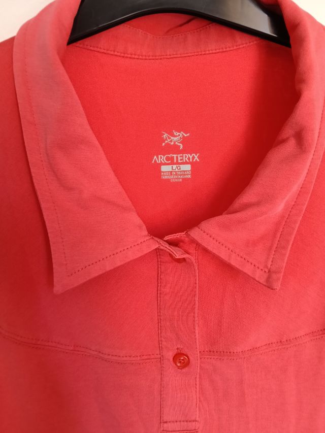 Polo Arc'teryx L/G Rossa