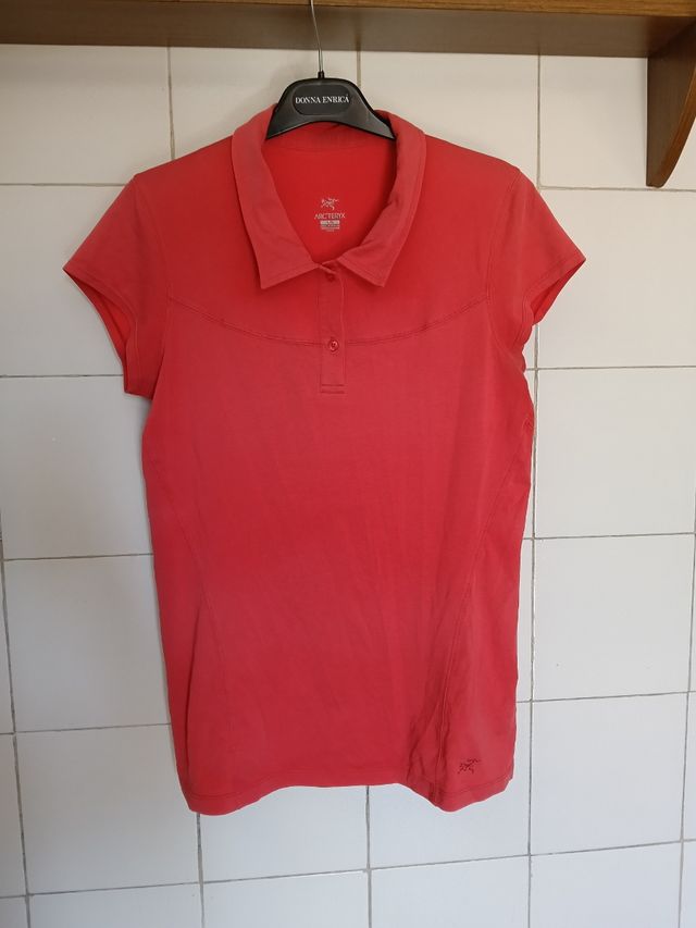 Polo Arc'teryx L/G Rossa