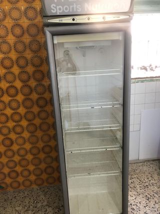 Nevera vertical expositora