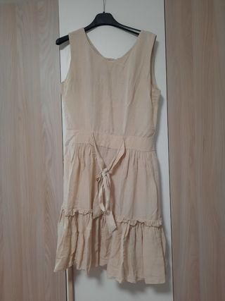 Vestito beige