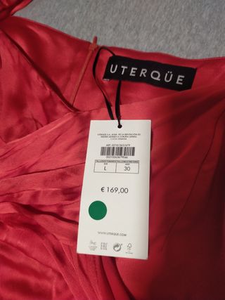 Vestido Uterqüe - Talla L