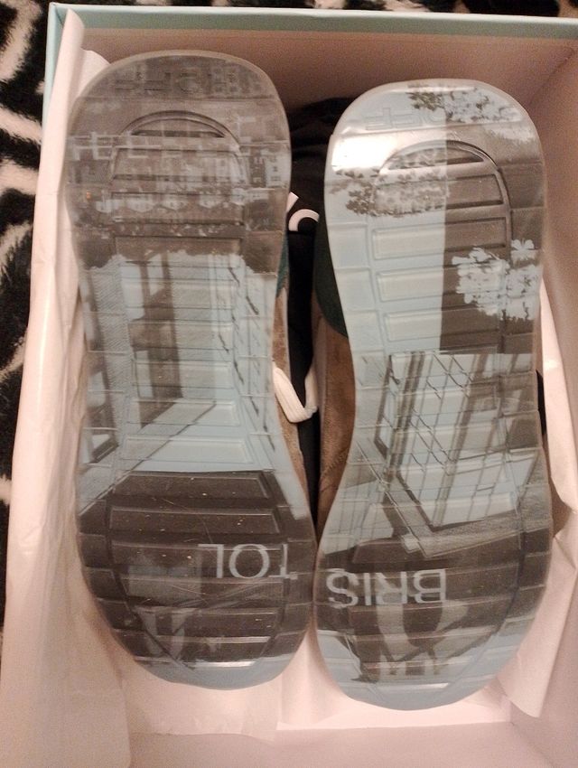 Zapatillas HOFF beige y azules