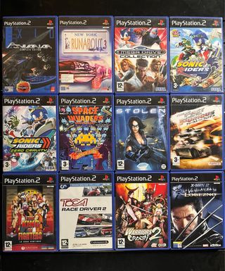Juegos PS2 10€/unidad