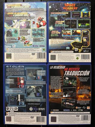 Juegos PS2 10€/unidad