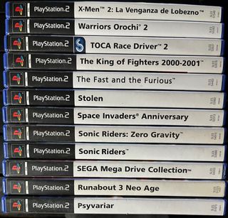 Juegos PS2 10€/unidad