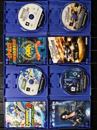 Juegos PS2 10€/unidad