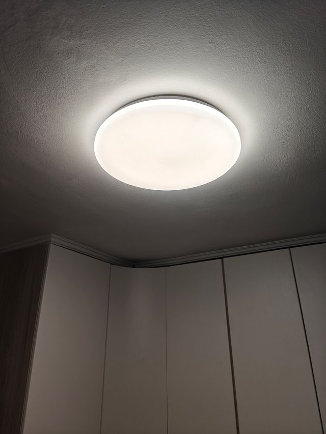 Plafón techo LED 45cm blanco
