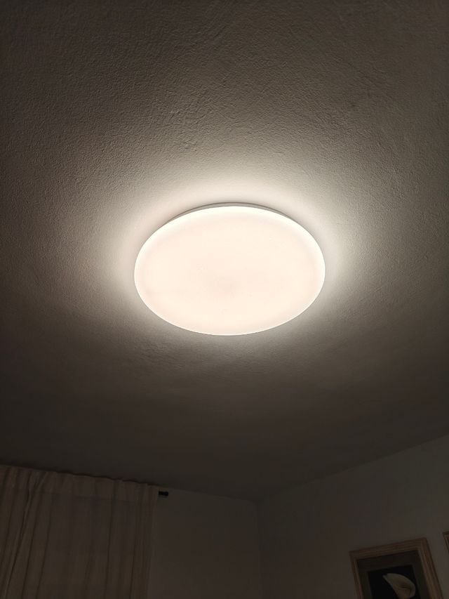 Plafón techo LED 45cm blanco