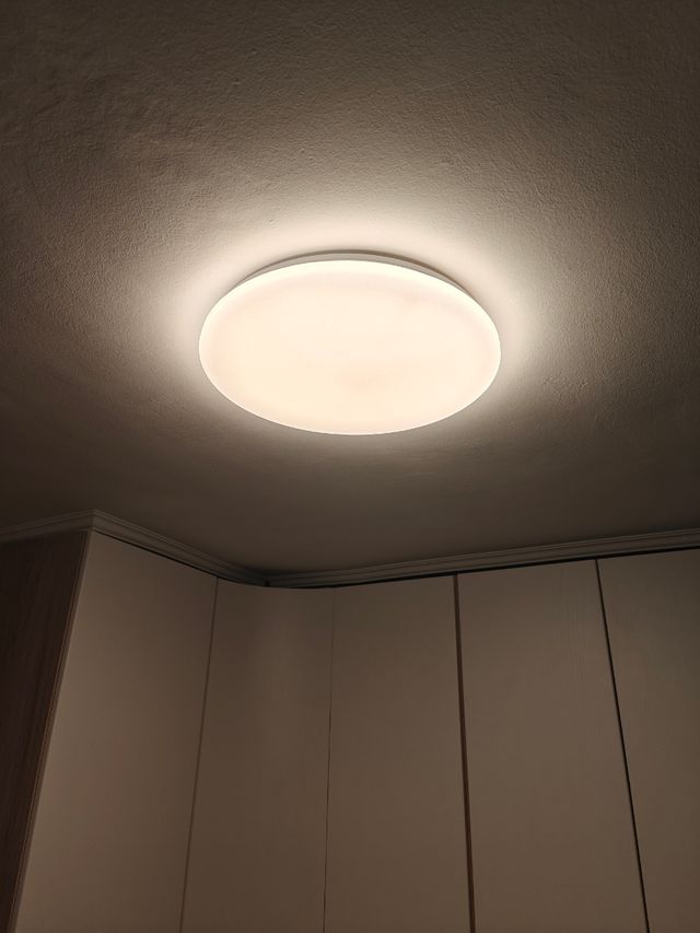 Plafón techo LED 45cm blanco