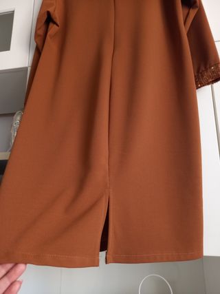 Vestito Curvy elegante con paillettes 