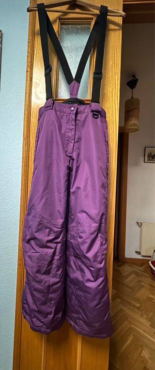 Pantalones esquí niña - Morados