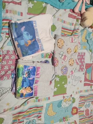 Pijamas niña Stitch - 2 uds. Pijama donut-1 
ud.