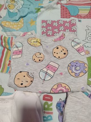 Pijamas niña Stitch - 2 uds. Pijama donut-1 
ud.