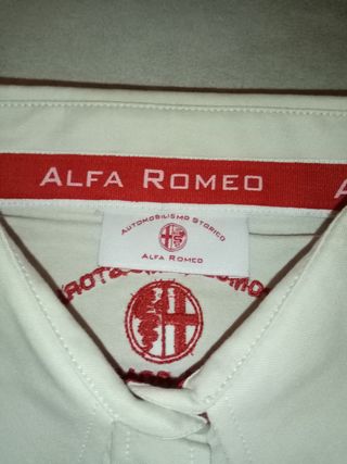 Camicia Alfa Romeo - bianca