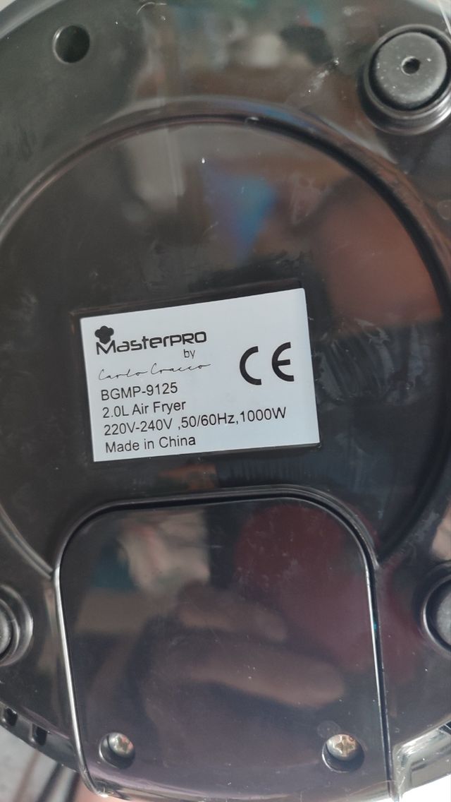 Freidora aire Carlo Cracco