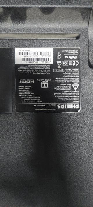 TV Philips 50" 7800 Series Ambilight 50pus7855/12