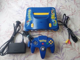 Consola Nintendo 64 Edición Pokémon Stadium 