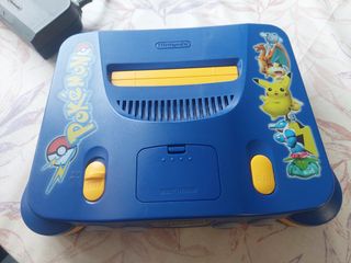 Consola Nintendo 64 Edición Pokémon Stadium 