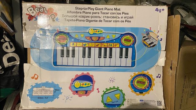 Alfombra Piano Infantil Gigante