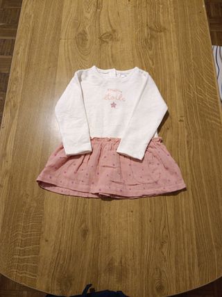 Vestido bebé niña - estrellas esfera 