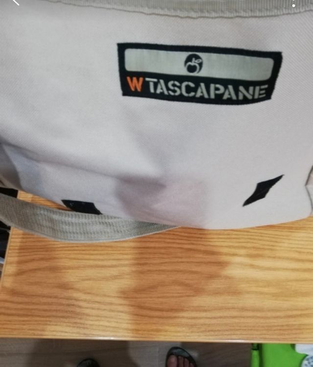 Smemoranda borsa beige tracolla