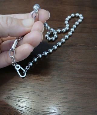 Collar Plata 925 - Cuentas & Eslabones