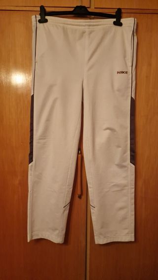Pantalón chándal Nike blanco