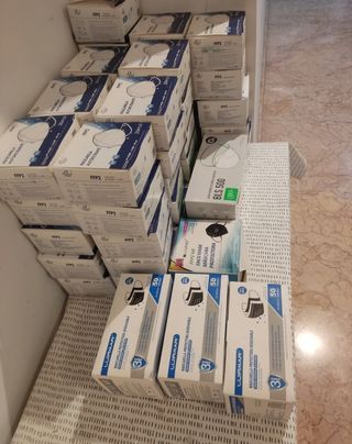 Mascarillas FFP2, Quirúrgicas 1115 UDS 
VER!