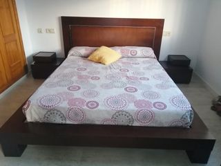 Dormitorio matrimonio 150cm madera wengue