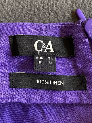 Mono Lino Morado C&A XS
