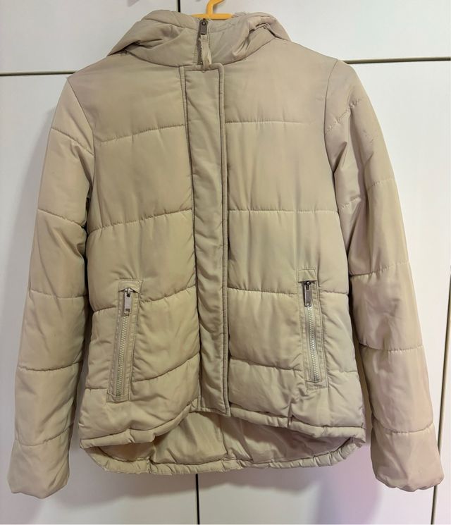 Abrigo acolchado Springfield beige